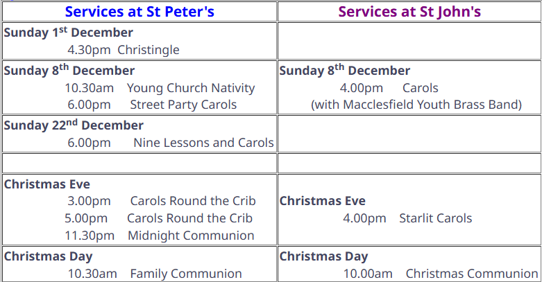 Dec 24 Services